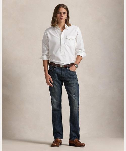 【セール】クラシック フィット オックスフォード ポップオーバー シャツ（シャツ/ブラウス）｜POLO RALPH LAUREN（ポロ ラルフ ローレン）