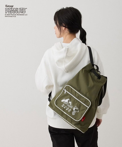 ルートート / SNOOPY IP.セオルーdelta.PEANUTS-9J（バック