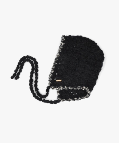 kaorinomori(カオリノモリ)の「kaorinomori フィーユボンネ ミナ / カオリノモリ(ハット・レディース・ホワイト/ブラック/ライトグリーン・FREE)」の1枚目の写真