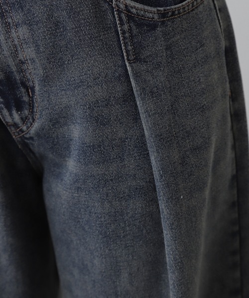 FREE'S MART(フリーズマート)の「アシメベルトタックワイドデニム(デニムパンツ・レディース・ブラック系その他/ブルー系その他・SMALL/MEDIUM)」の19枚目の写真