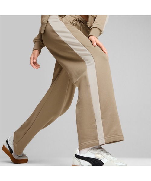 PUMA(プーマ)の「PUMA プーマ ウィメンズ ICONIC T7 ストレートレッグ トラックパンツ(その他パンツ・レディース・ブラック/グリーン・SMALL/LARGE/X-LARGE/MEDIUM)」の14枚目の写真