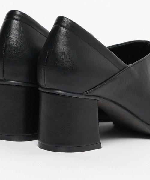 niko and...（ニコアンド）の「オリジナルスクエアブーティー（ブーツ・レディース・ゴールド/ブラック・SMALL/MEDIUM/LARGE）」の7枚目の写真