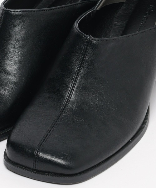 niko and...（ニコアンド）の「オリジナルスクエアブーティー（ブーツ・レディース・ゴールド/ブラック・SMALL/MEDIUM/LARGE）」の10枚目の写真