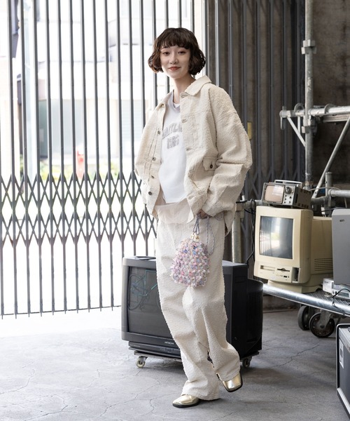 niko and...（ニコアンド）の「オリジナルスクエアブーティー（ブーツ・レディース・ゴールド/ブラック・SMALL/MEDIUM/LARGE）」の14枚目の写真