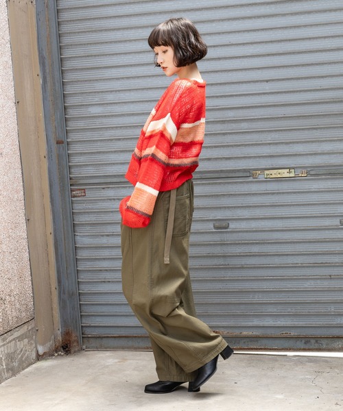 niko and...（ニコアンド）の「オリジナルスクエアブーティー（ブーツ・レディース・ゴールド/ブラック・SMALL/MEDIUM/LARGE）」の19枚目の写真