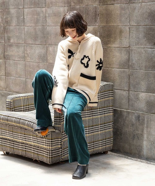 niko and...（ニコアンド）の「オリジナルスクエアブーティー（ブーツ・レディース・ゴールド/ブラック・SMALL/MEDIUM/LARGE）」の17枚目の写真