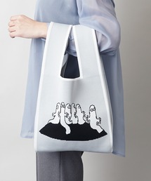 【MOOMIN】(ムーミン) 軽量 マルシェバッグ ニットバッグ