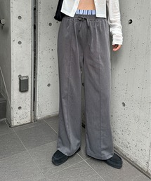 feepur（フェピュール）の「ダブルウエストイージーパンツ（スラックス・レディース）」