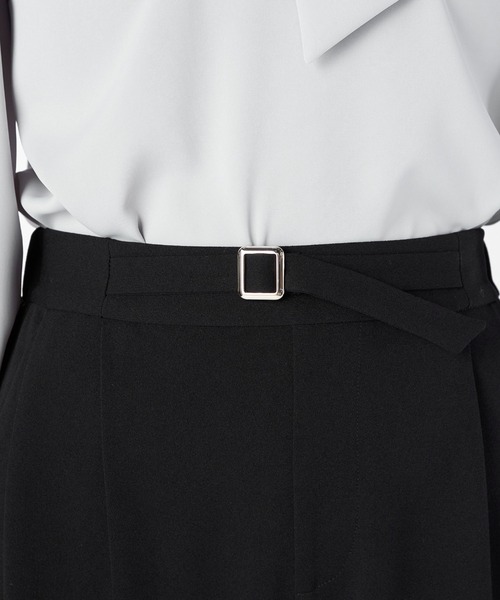 LAISSE PASSE(レッセパッセ)の「テーパードパンツ(その他パンツ・レディース・ブラック/スモークピンク・SMALL/MEDIUM)」の7枚目の写真