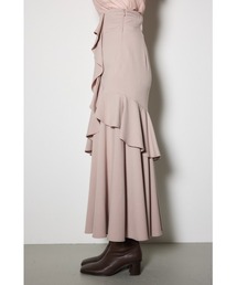 rienda（リエンダ）の「ダブルフリルスリットスコートショートパンツ