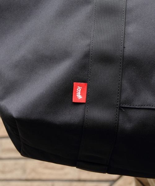 CHUMS（チャムス）の「CHUMS/チャムス　リサイクル チャムス デイリートート　Recycle CHUMS Daily Tote（トートバッグ・メンズ・ブラック/ブラウン・FREE）」の6枚目の写真