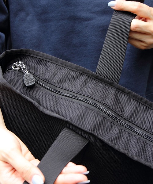 CHUMS（チャムス）の「CHUMS/チャムス　リサイクル チャムス デイリートート　Recycle CHUMS Daily Tote（トートバッグ・メンズ・ブラック/ブラウン・FREE）」の7枚目の写真