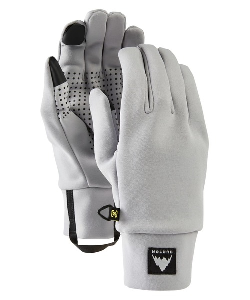 BURTON（バートン）の「ストレッチ Liner 2.0 グローブライナー（手袋・メンズ・ブラック/ライトグレー・M/L/XS/S/S/M/L/XL/SM/ML/LXL）」の2枚目の写真