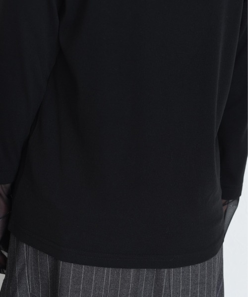 フロッキーテキストハイネックトップス Eimee Law│Eimee Law