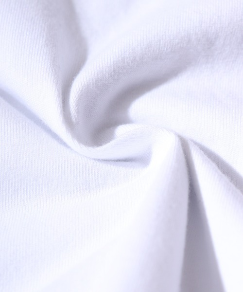RE730(アールイーセブンサーティー)の「Big logo long sleeve T-shirt / ビックロゴロンT unisex(Tシャツ/カットソー・メンズ・ホワイト/ブラック・M/L)」の3枚目の写真