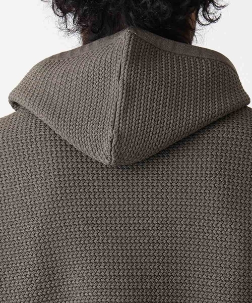 MICHEL KLEIN HOMME (ミッシェルクランオム)の「ニットZIPパーカー セットアップ(パーカー・メンズ・ブラック/ブラウン・MEDIUM/LARGE/X-LARGE)」の8枚目の写真