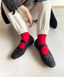 lus. グリッターカンフーシューズ
