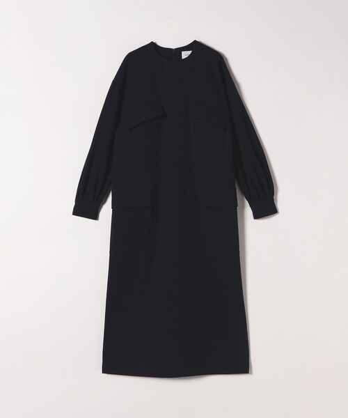 【セール】SHIPS any:〈洗濯機可能〉Iライン ポケット デザイン ワンピース（ワンピース）｜SHIPS any（シップス エニィ）