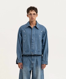 Nanmo.（ナンモ）の「ヴィンテージウォッシュデニムジャケット（デニムジャケット）」