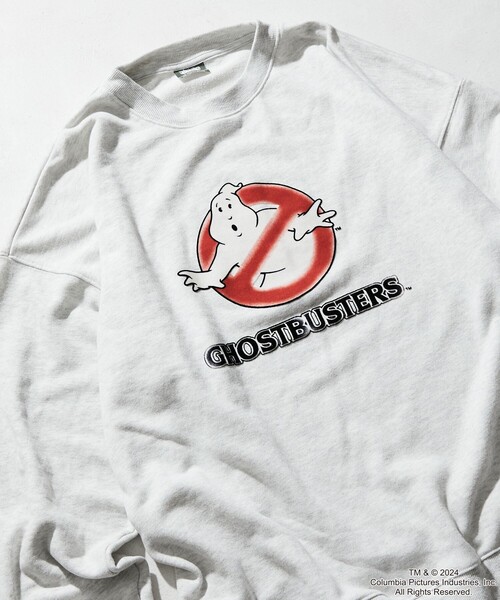 GHOST BUSTERS / ゴートバスターズ クルーネックスウェット GHSOTBUSETRS ゴーストバスターズ オリジナルデザイン 裏起毛