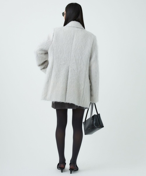 カオス Chaos オーバーサイズ マーシュビエラシャツ ブラウス グレー カオス Chaos オーバーサイズ マーシュビエラシャツ ブラウス グレー