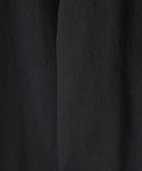 PORTER CLASSIC（ポータークラシック）の「PORTER CLASSIC / ポータークラシック：STEINBECK DENIM PANTS：PC-005-2863[COR]（デニムパンツ・メンズ・ブラック・M）」の9枚目の写真