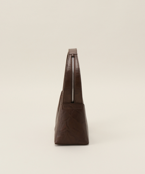 LOW CLASSIC（ロウ　クラシック）の「【LOW CLASSIC/ロウ・クラシック】 VINTAGE CUBE SHOULDER BAG LW243BA05（ショルダーバッグ・レディース・ブラウン・FREE）」の2枚目の写真