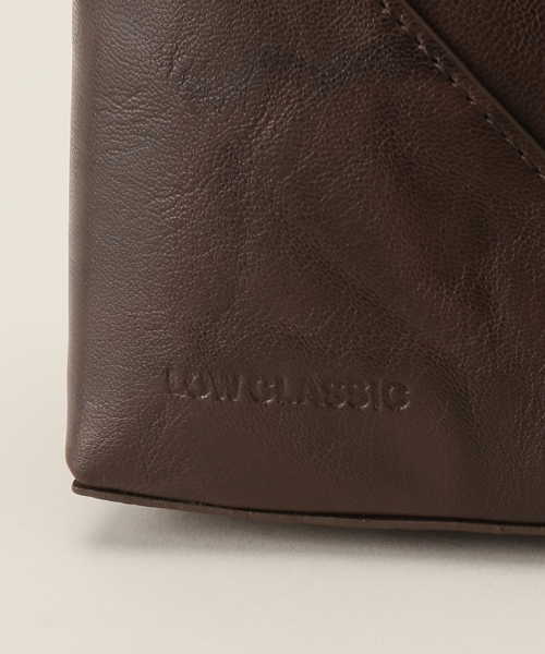 LOW CLASSIC（ロウ　クラシック）の「【LOW CLASSIC/ロウ・クラシック】 VINTAGE CUBE SHOULDER BAG LW243BA05（ショルダーバッグ・レディース・ブラウン・FREE）」の8枚目の写真