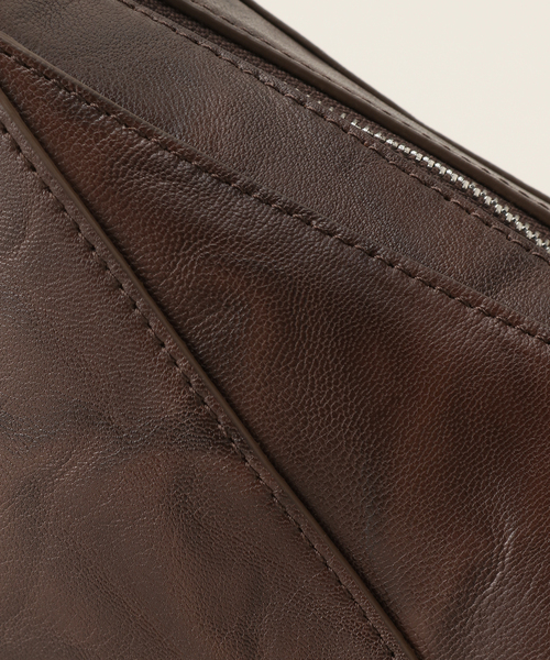 LOW CLASSIC（ロウ　クラシック）の「【LOW CLASSIC/ロウ・クラシック】 VINTAGE CUBE SHOULDER BAG LW243BA05（ショルダーバッグ・レディース・ブラウン・FREE）」の9枚目の写真