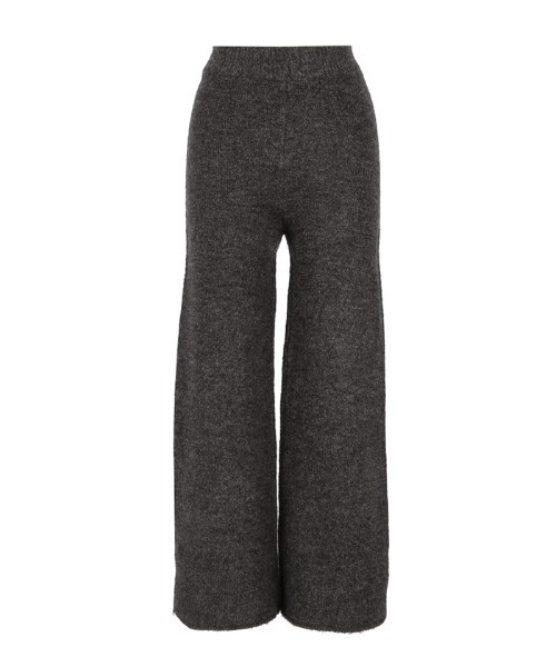 coca（coca）（コカ）の「サイドスリットニットパンツ（その他パンツ・レディース・チャコール/ライトベージュ・LONG/SHORT）」の15枚目の写真
