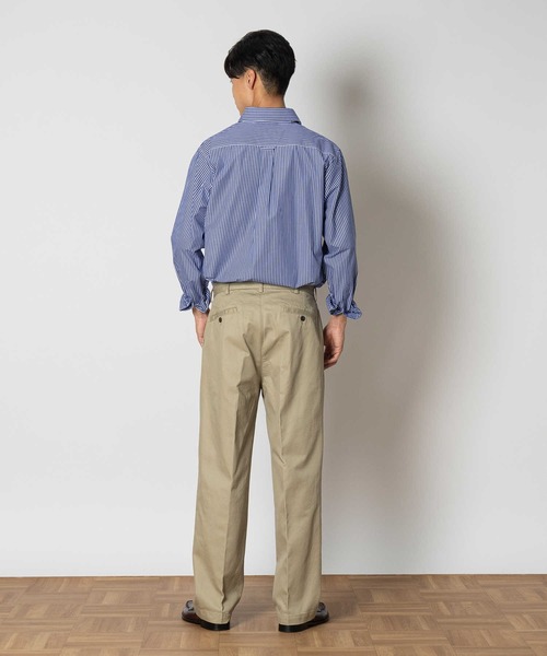 Right-on(ライトオン)の「【BRITISH KHAKI】ツイルトラウザー(その他パンツ・メンズ・ホワイト/ベージュ・M/L/XL)」の21枚目の写真