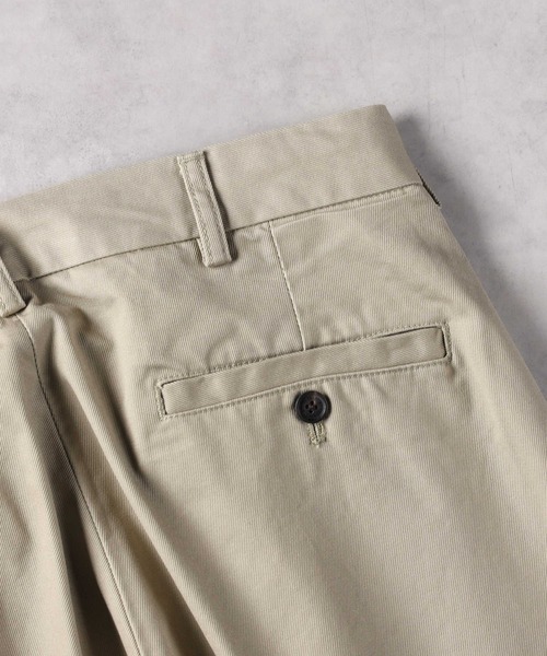 Right-on(ライトオン)の「【BRITISH KHAKI】ツイルトラウザー(その他パンツ・メンズ・ホワイト/ベージュ・M/L/XL)」の3枚目の写真