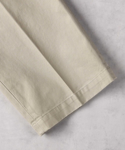Right-on(ライトオン)の「【BRITISH KHAKI】ツイルトラウザー(その他パンツ・メンズ・ホワイト/ベージュ・M/L/XL)」の8枚目の写真