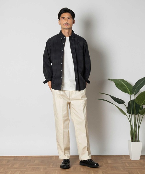 Right-on(ライトオン)の「【BRITISH KHAKI】ツイルトラウザー(その他パンツ・メンズ・ホワイト/ベージュ・M/L/XL)」の10枚目の写真