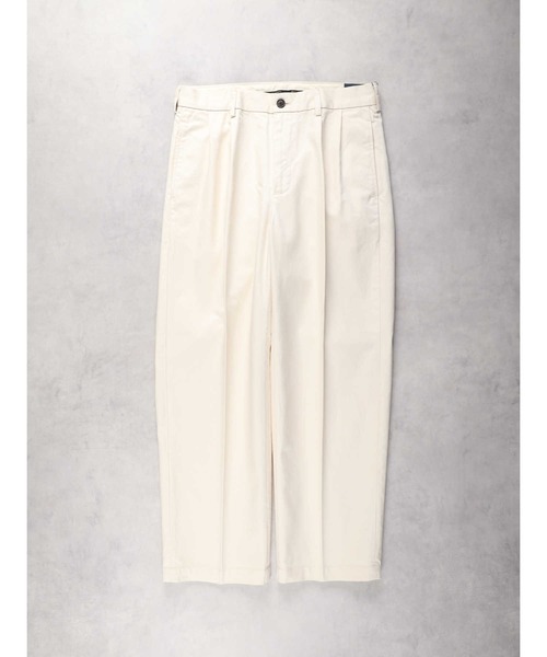 Right-on(ライトオン)の「【BRITISH KHAKI】ツイルトラウザー(その他パンツ・メンズ・ホワイト/ベージュ・M/L/XL)」の14枚目の写真