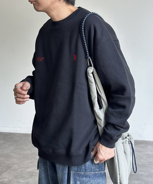 1ポイント刺繍裏起毛スウェット（Tシャツ/カットソー）｜U.S. POLO ASSN.（ユーエスポロアッスン）