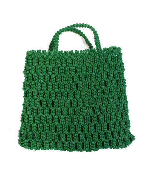 UNBILLION（アンビリオン）の「アフリカンスクエアー AFRICANSQUARE / ナイロンバッグ ミニハンドル ロングショルダー（ショルダーバッグ・レディース・グリーン/ダークブルー・FREE）」の2枚目の写真