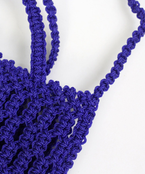 UNBILLION（アンビリオン）の「アフリカンスクエアー AFRICANSQUARE / ナイロンバッグ ミニハンドル ロングショルダー（ショルダーバッグ・レディース・グリーン/ダークブルー・FREE）」の5枚目の写真