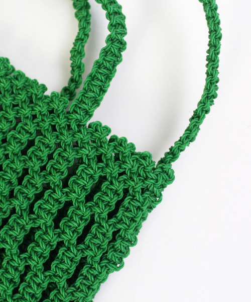 UNBILLION（アンビリオン）の「アフリカンスクエアー AFRICANSQUARE / ナイロンバッグ ミニハンドル ロングショルダー（ショルダーバッグ・レディース・グリーン/ダークブルー・FREE）」の3枚目の写真