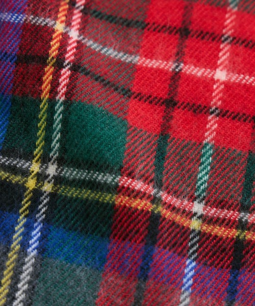 KATHARINE ROSS（キャサリンロス）の「【KATHARINE ROSS】ウールMIXチェックストール（ストール/ショール・レディース・ブルー/ダークグリーン/レッド・MEDIUM）」の10枚目の写真