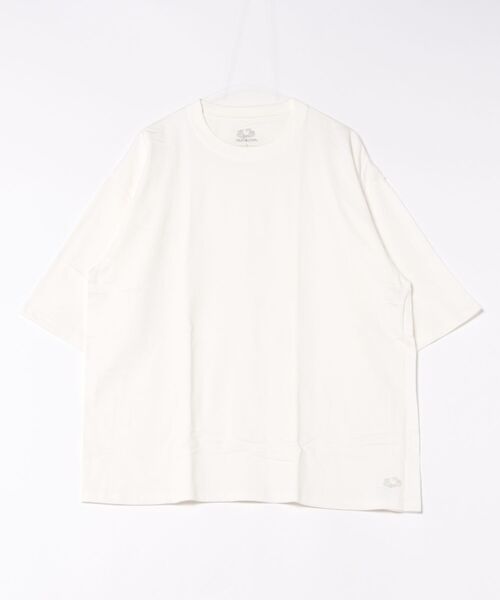 FRUIT OF THE LOOM(フルーツオブザルーム)の「【FRUIT OF THE LOOM】7oz HEAVY WEIGHT BIG T(Tシャツ/カットソー・レディース・ブラック/ホワイト/カーキ・MEDIUM/X-LARGE/LARGE)」の11枚目の写真