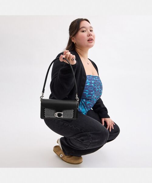 COACH（コーチ）の「タビー ショルダー バッグ 20・クリスタル