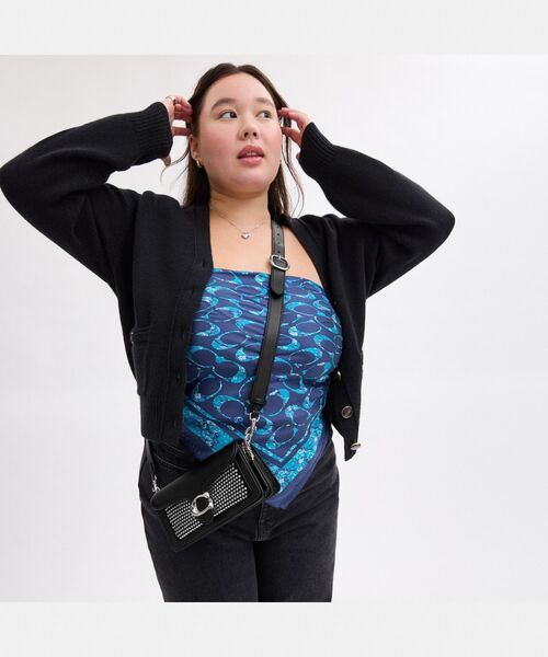 COACH（コーチ）の「タビー ショルダー バッグ 20・クリスタル