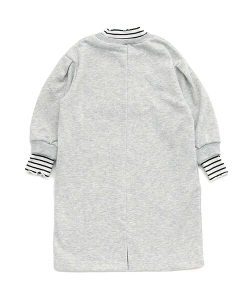 apres les cours（アプレレクール）の「【リンク】アルファベットレイヤードワンピース（ワンピース・キッズ・ネイビー/アイボリー・90/100/110/120/80/130/140）」の9枚目の写真