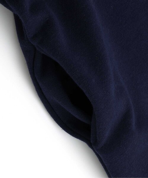 apres les cours（アプレレクール）の「【リンク】アルファベットレイヤードワンピース（ワンピース・キッズ・ネイビー/アイボリー・90/100/110/120/80/130/140）」の4枚目の写真