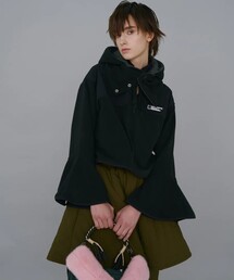 【NON TOKYO/ノントーキョー】FLARE SLEEVE FLEECE TOP/フレアスリーブフリーストップス