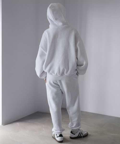 ebure 上質スウェットフーディ ホワイト in・stru（men-tal