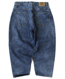 美品FAT BLUDOZER ACID ワイドパンツ　デニム エフエイティー FAT F.A.T. BLUDOZER ACID（エフエイティー