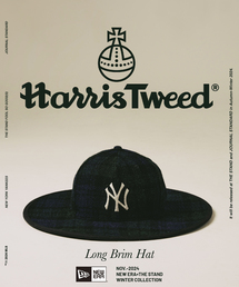 NEW ERA 別注 NY Long Brim Hat Harris Tweed 89767234_16_d_215.jpg