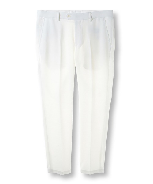 MEN'S BIGI（メンズビギ）の「サマーツイードイージーパンツ（スラックス・メンズ・ホワイト/ピンク/グレー・02/01/04/03）」の2枚目の写真